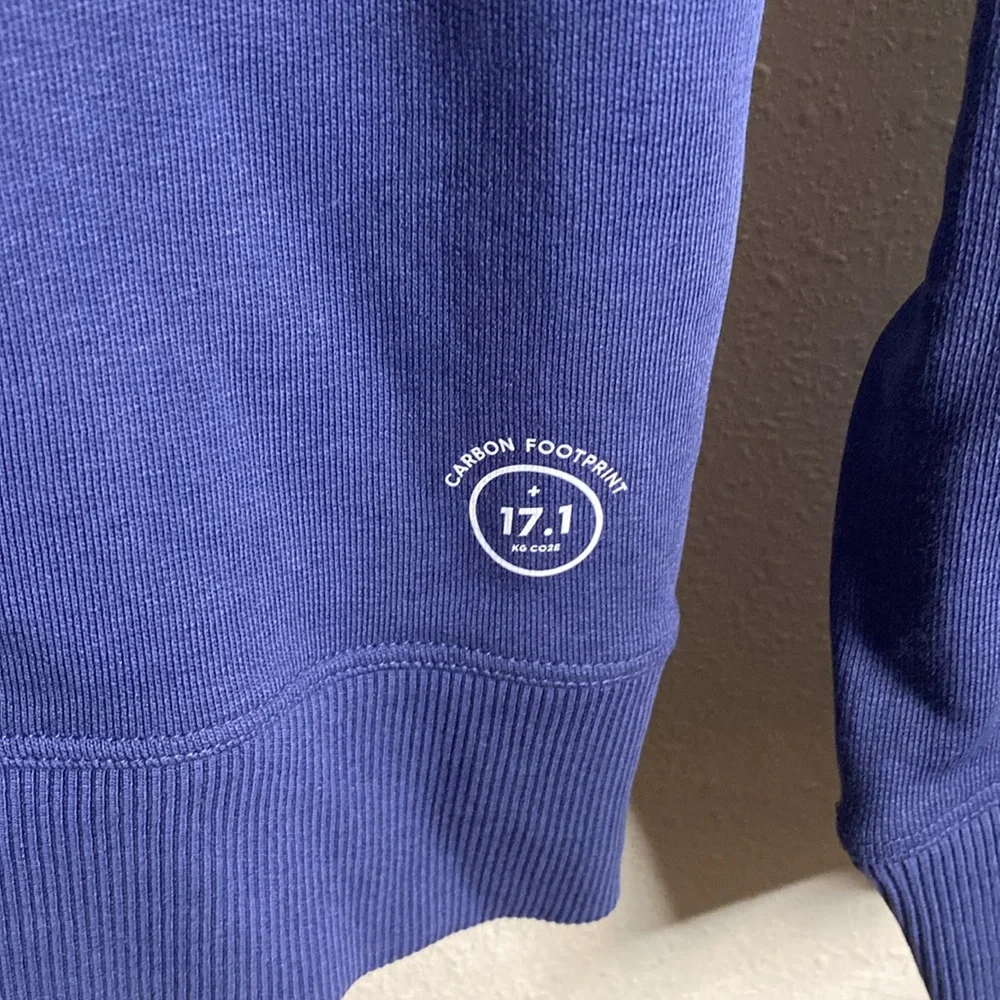 Allbirds R&R Pullover Sweatshirt in Hazy Indigo Sz L